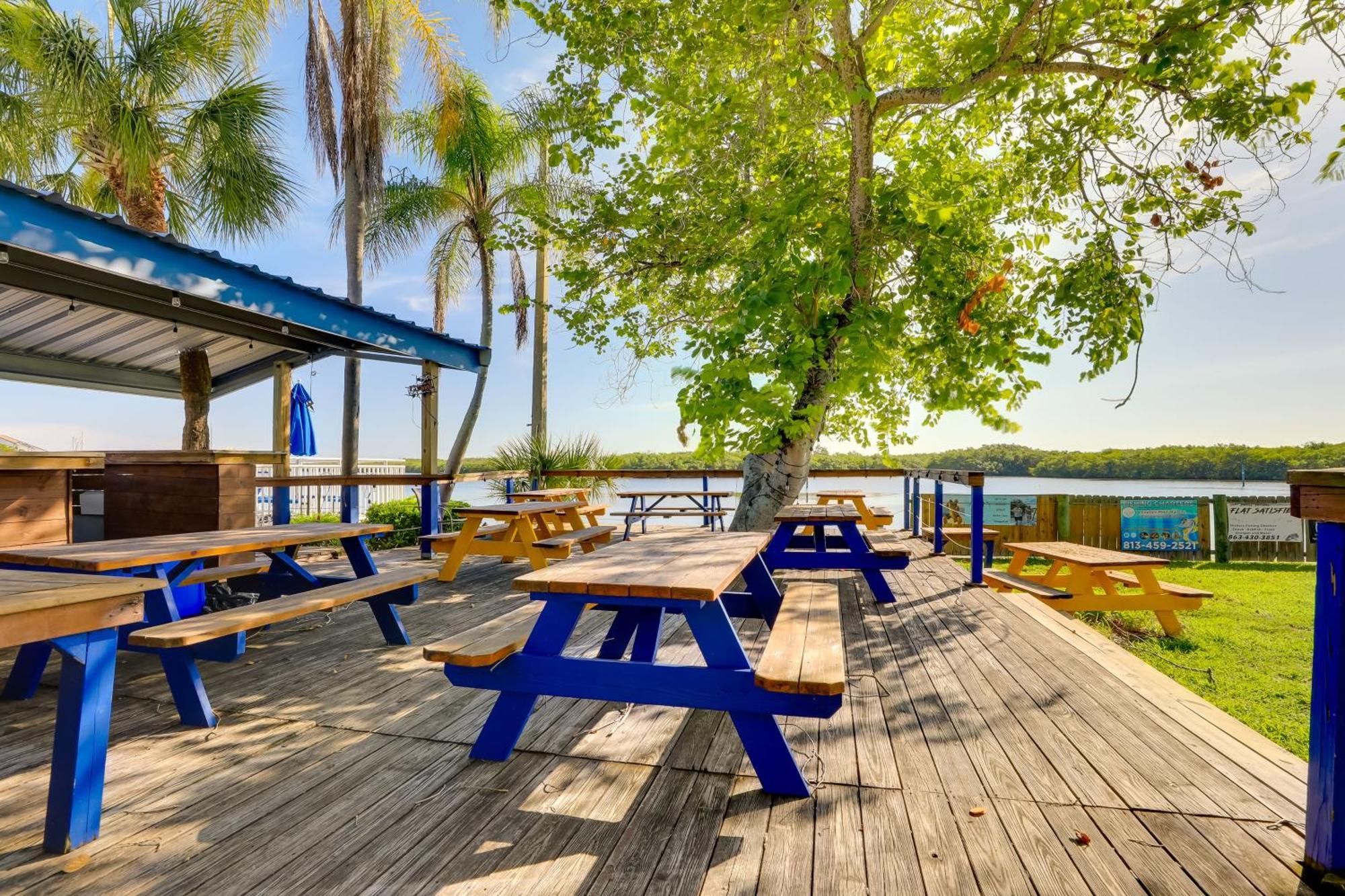 Coastal-Zen Ruskin Retreat Less Than 1 Mi To Beach! Luaran gambar